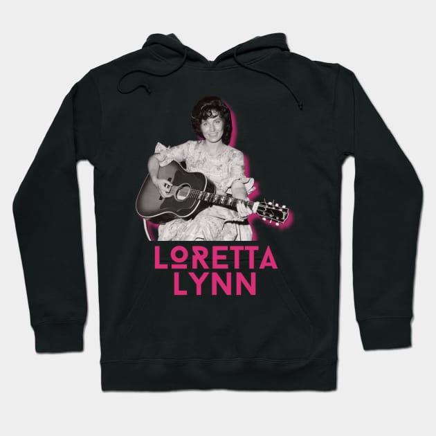 Loretta lynn\\original retro fan art Hoodie by MisterPumpkin